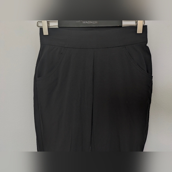 Columbia Omni-Shield Ankle Skinny Stretchy Pants Womens S/P Black Mid Rise - Picture 3 of 11